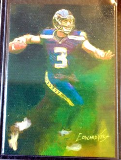 2012  Custom  Russell Wilson hand painted