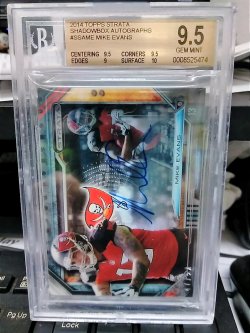 2014 Topps Strata Mike Evans Strata Signature Rookie Autograph