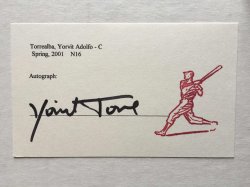 Yorvit Torrealba Index-MIL