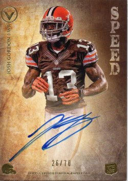 2012 Topps Valor Josh Gordon