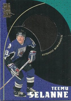 1998/99  Be A Player All-Star Game Used Jerseys Selanne /100