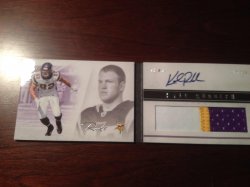 Kyle Rudolph booklet patch auto