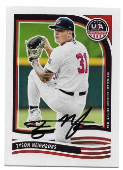 2024 Panini USA TTM Tyson Neighbors 5/22/25