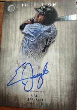 2014 Bowman Inception Eric Jagielo Auto