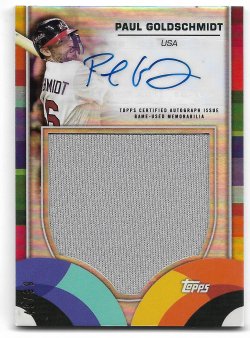 2023 Topps WBC Paul Goldschmidt 10/1/25