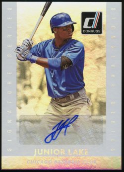 2015 Donruss Signature Series Junior Lake