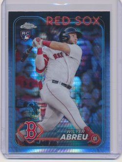    Wilyer Abreu 2024 Topps Chrome Prism Refractor RC