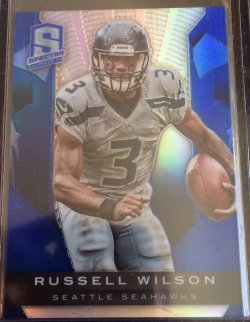 2013 Panini Spectra  Russell Wilson Blue