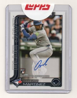 2025 Topps Topps Flagship Real One Autographs Orelvis Martinez