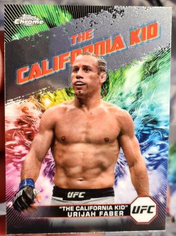 2024 Topps Chrome UFC Urijah Faber – “The California Kid” AKA Insert