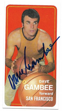 1070-71 Topps  TTM Dave Gambee 2/6/26