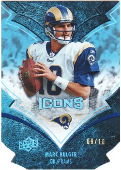    2008 Blue Die Cut Bulger /24