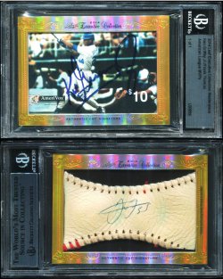 2014 Leaf Executive Cuts Masterpiece Frank Thomas/Ken Griffey Jr.