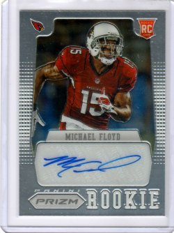 2012 Panini Prizm Michael Floyd Auto