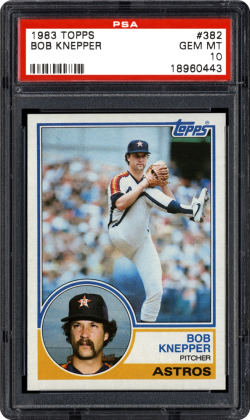 1983 Topps  Bob Knepper