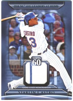 2011 Topps Topps 60 Relics Starlin Castro