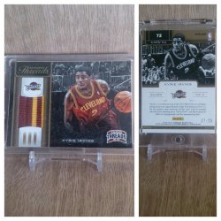 12-13 Panini threads kyrie irving authentic threads prime