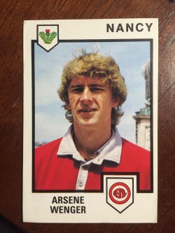 1985 Panini Arsene Wenger #152