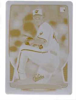 2013 Bowman  Yellow Printing Plate Dylan Bundy