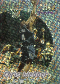 1999-00 Skybox Apex Xtreme Chris Webber #ed 1/1
