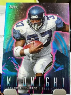 2023 Topps Composite Midnight Football Shaun Alexander