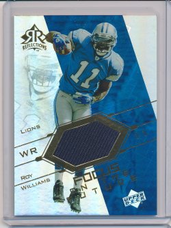    Roy Williams 2004 Reflections Focus on the Future Jerseys Gold