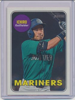    Ichiro 2018 Topps Heritage SP