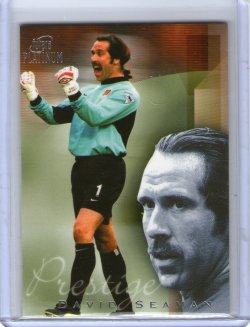 2001  Futera Platinum Prestige David Seaman