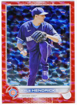 2022 Topps Red Foilboard Kyle Hendricks