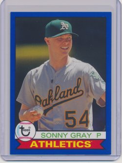    Sonny Gray 2016 Topps Archives Blue /199