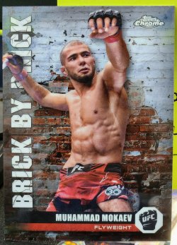 2024 Topps Chrome UFC Muhammad Mokaev Brick By Brick 