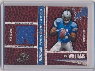    Roy Williams 2004 Playoff Hogg Heaven Jersey /750