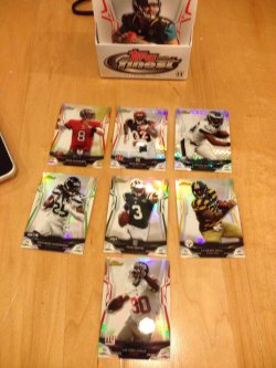    2014 finest football refractors