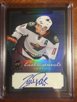 2014 Upper Deck The Cup Enshrinements #CE-ZP Zach Parise