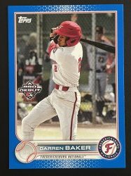 2022 Topps Pro Debut Darren Baker