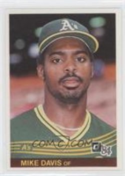 1984 Donruss  Mike Davis