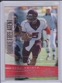    Marcus Vick 2006 Playoff Prestige Xtra Points Red RC /100