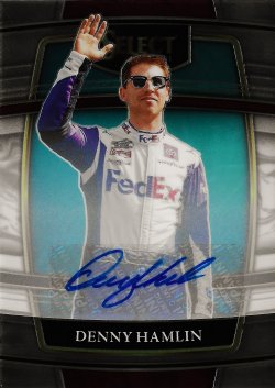 2022 Panini Chronicles Select Racing Autograph Denny Hamlin