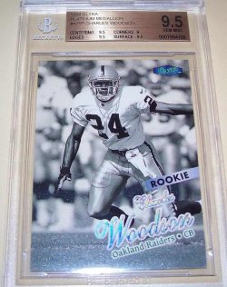 1998 Fleer Ultra Charles Woodson Platinum Series 2 BGS 9.5