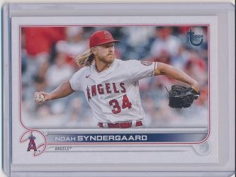    Noah Syndergaard 2022 Topps Update Vintage Stock /99