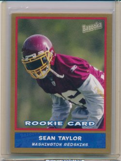    Sean Taylor 2004 Bazooka Gold RC