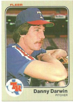 1983 Fleer  Danny Darwin
