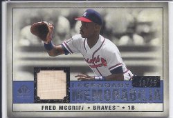 2008 Upper Deck SP Legendary Cuts Fred McGriff
