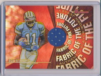    Roy Williams 2004 Bowman Fabric of the Future