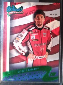 2007  Press Pass Wheels American Thunder Green Preview Elliott Sadler