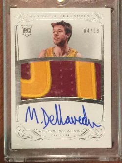 2013 Panini National Treasures Matthew Dellevedova