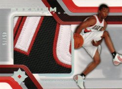 2004-05  Ultimate Collection Premium Patch Sebastian Telfair #ed 45/75