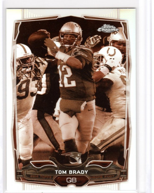 Tom Brady Topps Chrome Refractor set all years 2002 to 2015 - Blowout Cards  Forums