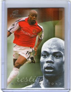 2001  Futera Platinum Prestige Sylvain Wiltord
