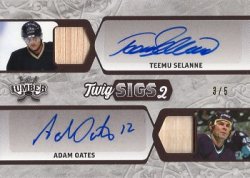 2021/22 Leaf Lumber Twig Sigs 2 Bronze Selanne/Oates